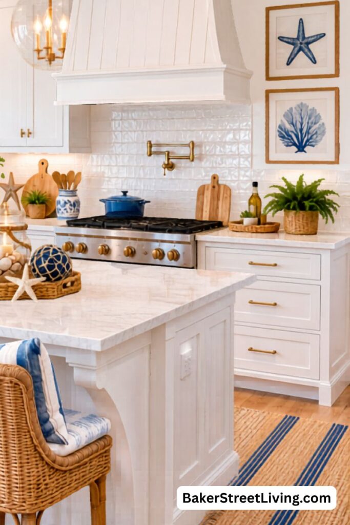 coastal style kitchen