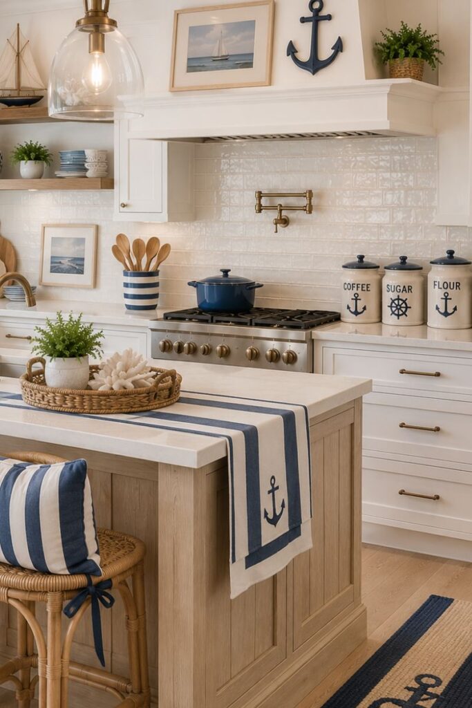 coastal style kitchen