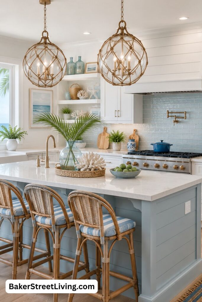 coastal style kitchen