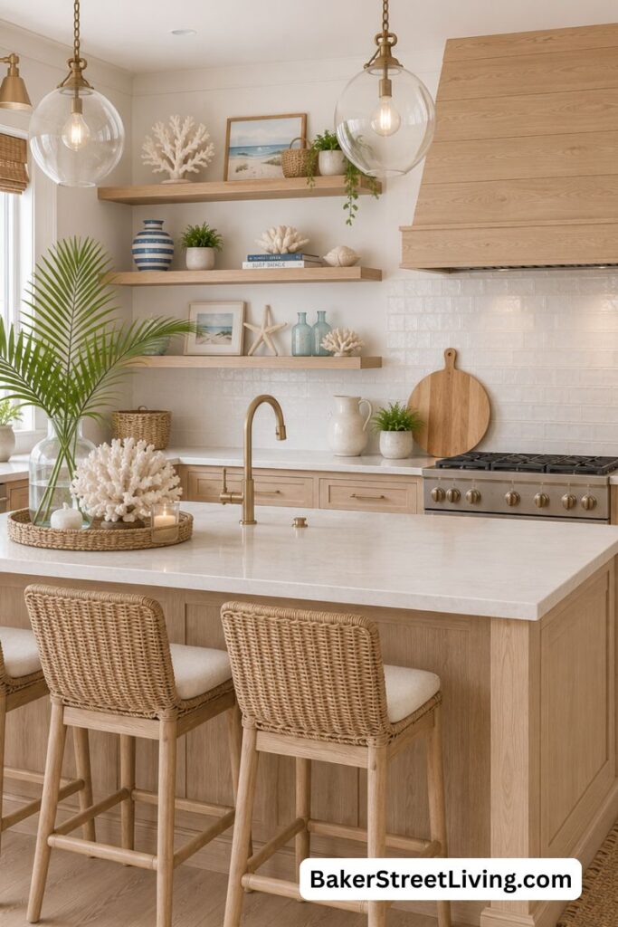 coastal style kitchen