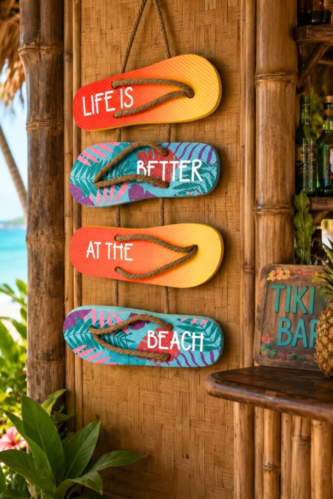 DIY Flip Flop Sign