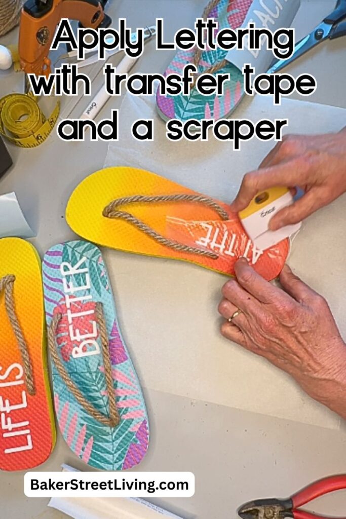Making a Flip Flop Sign