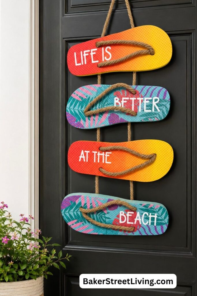 DIY Flip Flop Sign