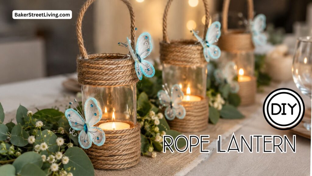 DIY Rope Lantern