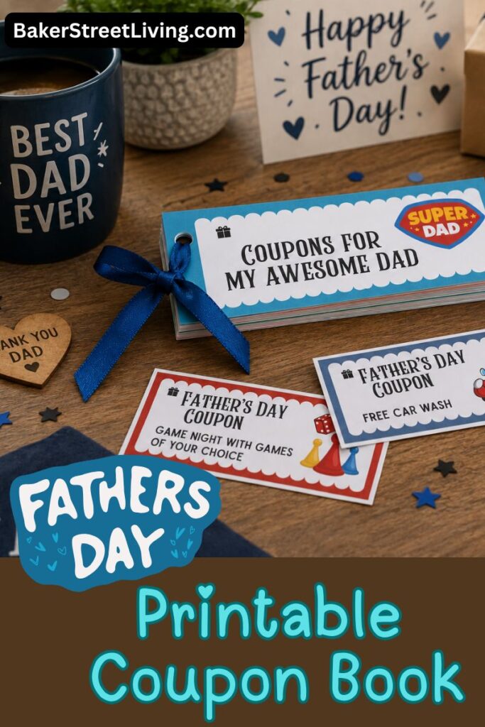 Father's Day Coupon Book