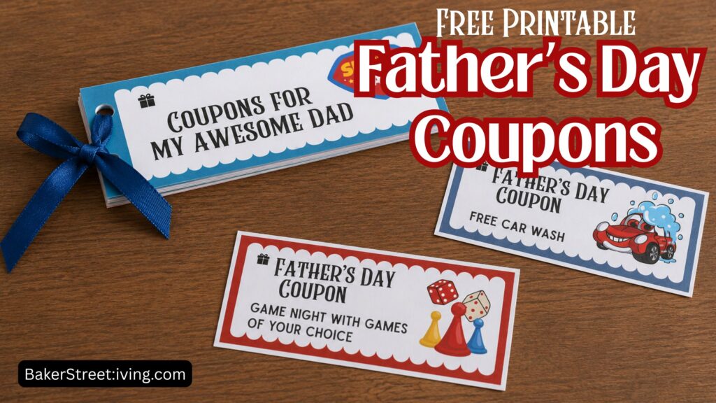 Father's Day Printable Coupons