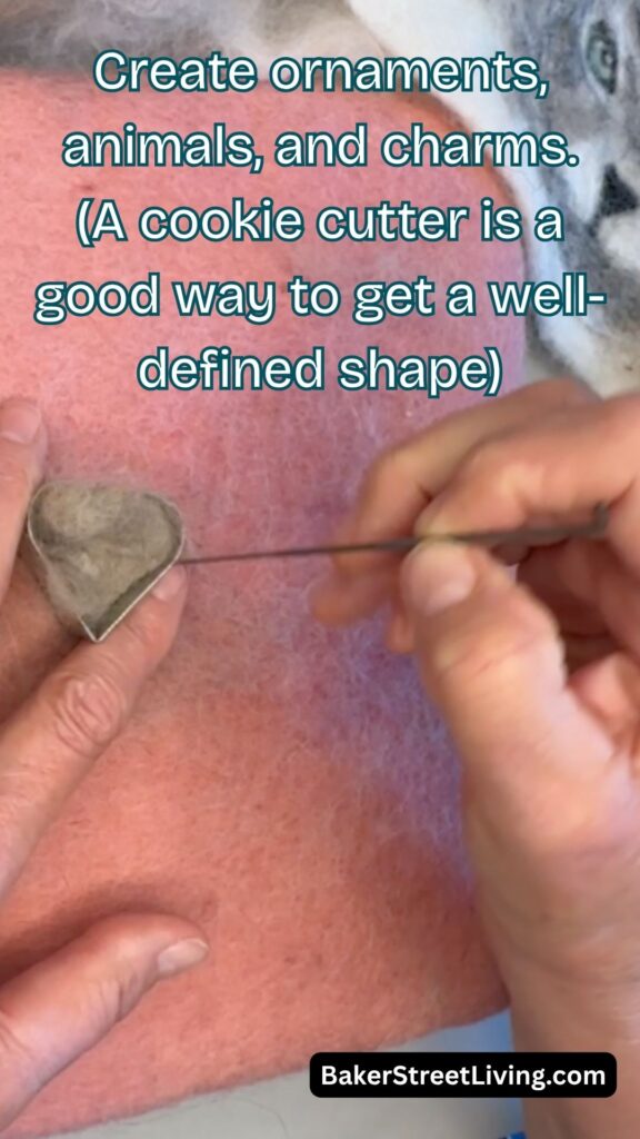 Needle Felting with Pet Hair