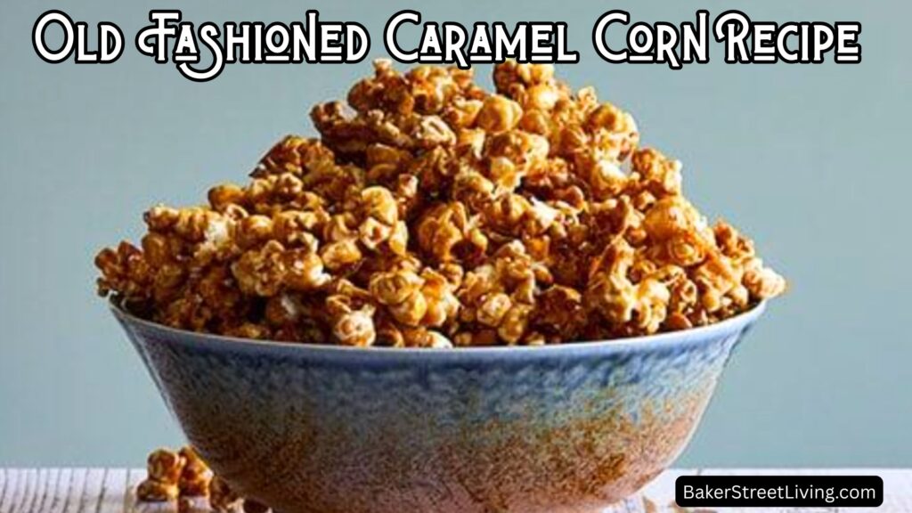 caramel corn recipe