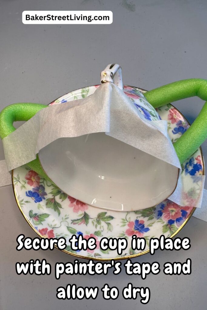 DIY Teacup Bird Feeder