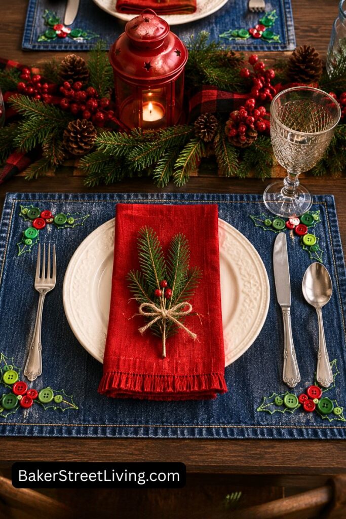 DIY Christmas Button Crafts