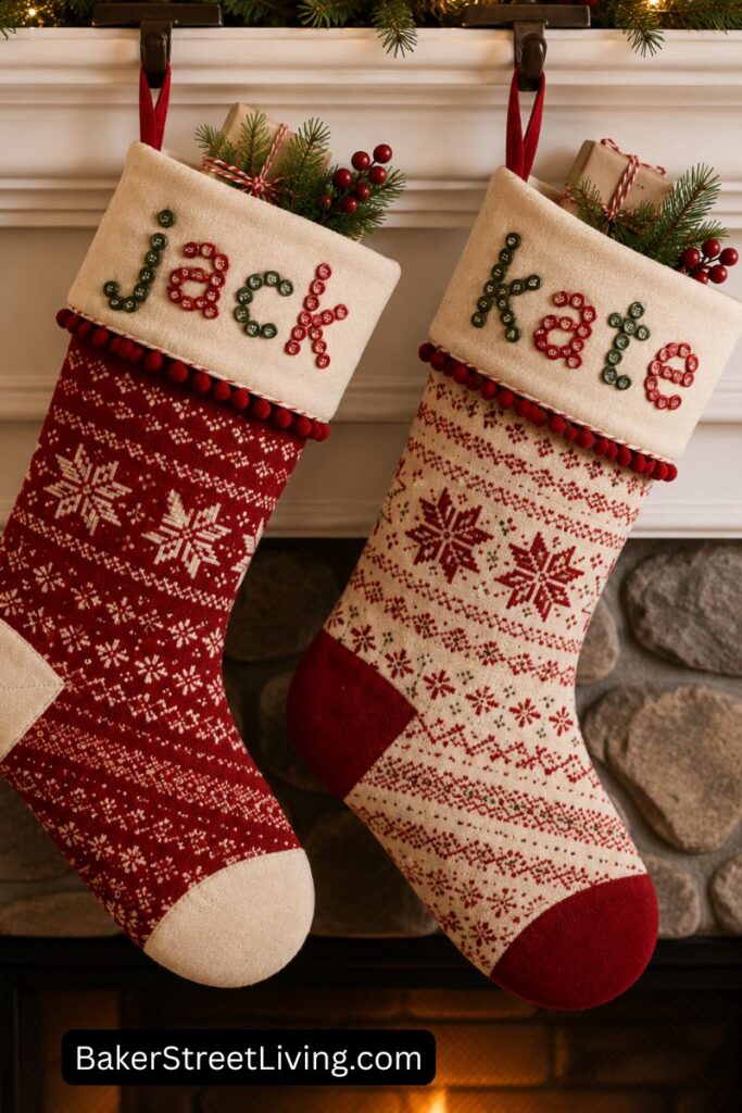 DIY Christmas Button Crafts