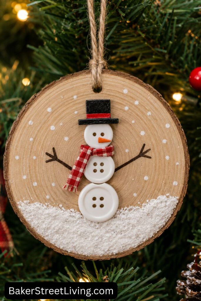 button christmas crafts