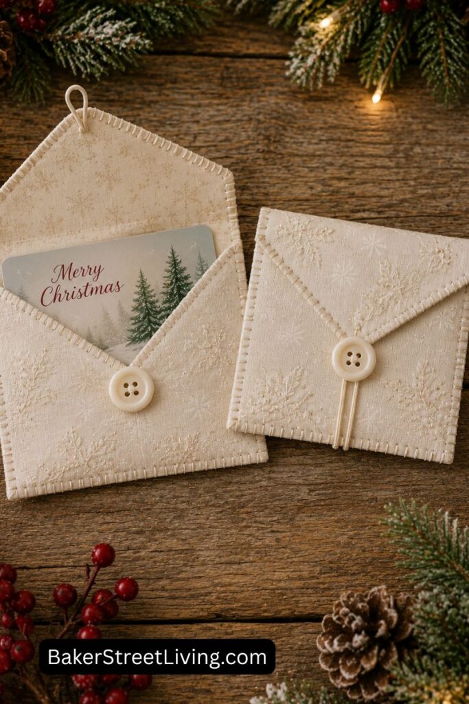 DIY Christmas Button Crafts