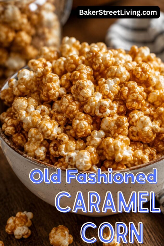 Old Fashioned Caramel Corn Recipe