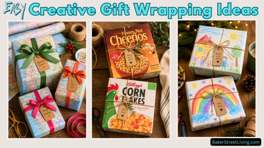 blog header fopr Creative gift wrap ideas