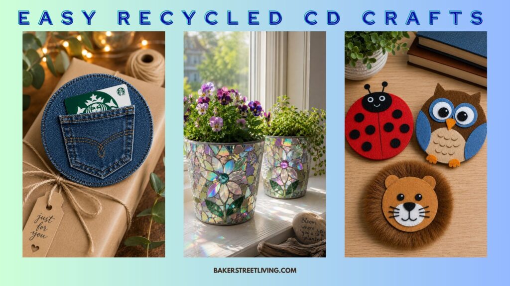 recycled cd crafts