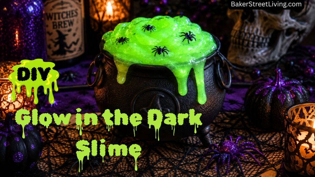 Homemade glow Slime