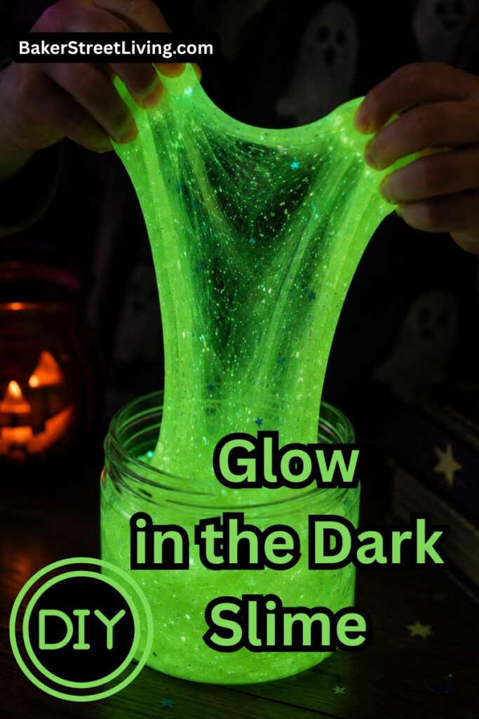 Homemade Glow in the Dark Slime