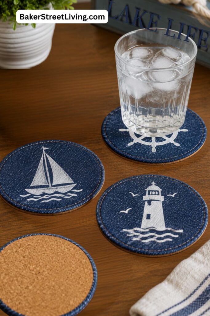 recycled CD Coasters