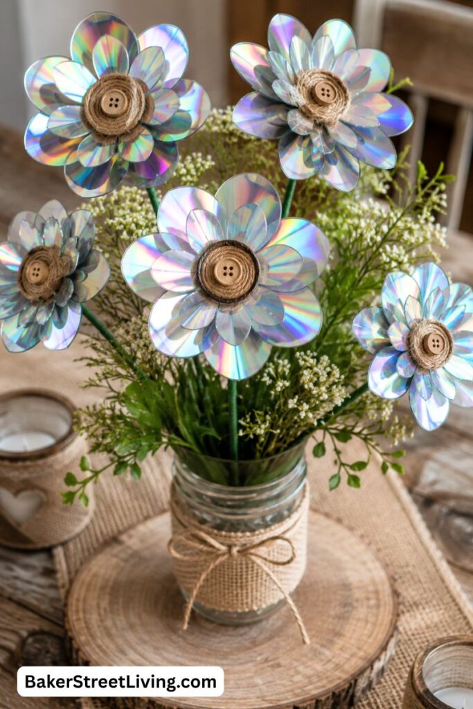 Recycled CD Crafts
