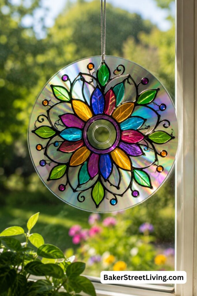 Recucld CD Suncatcher