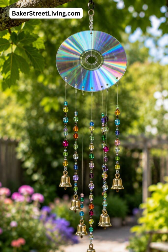 Recycled CD Windchimes