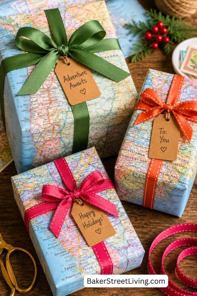 Recycled Gift Wrap Ideas