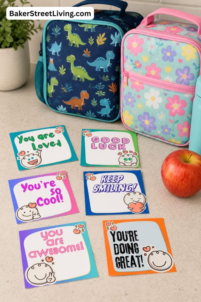 Free Printable Lunch Notes