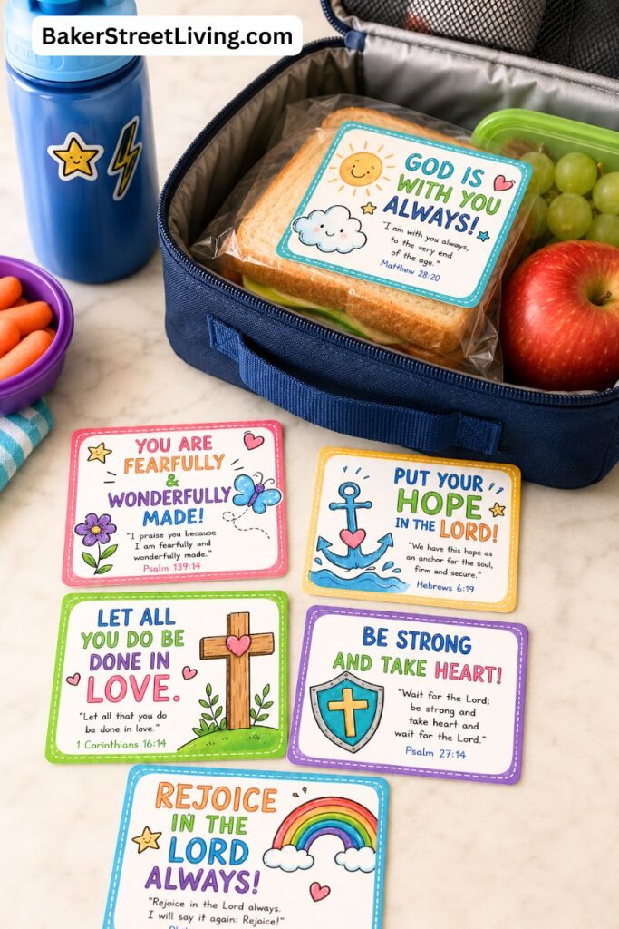 Free Printable Christian Lunchbox Notes