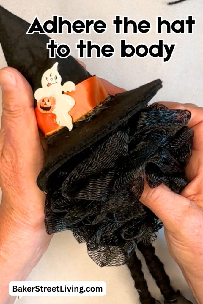 Making a standing witch for Halloween
