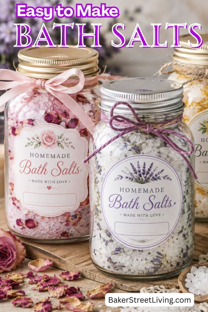 DIY Bath salts