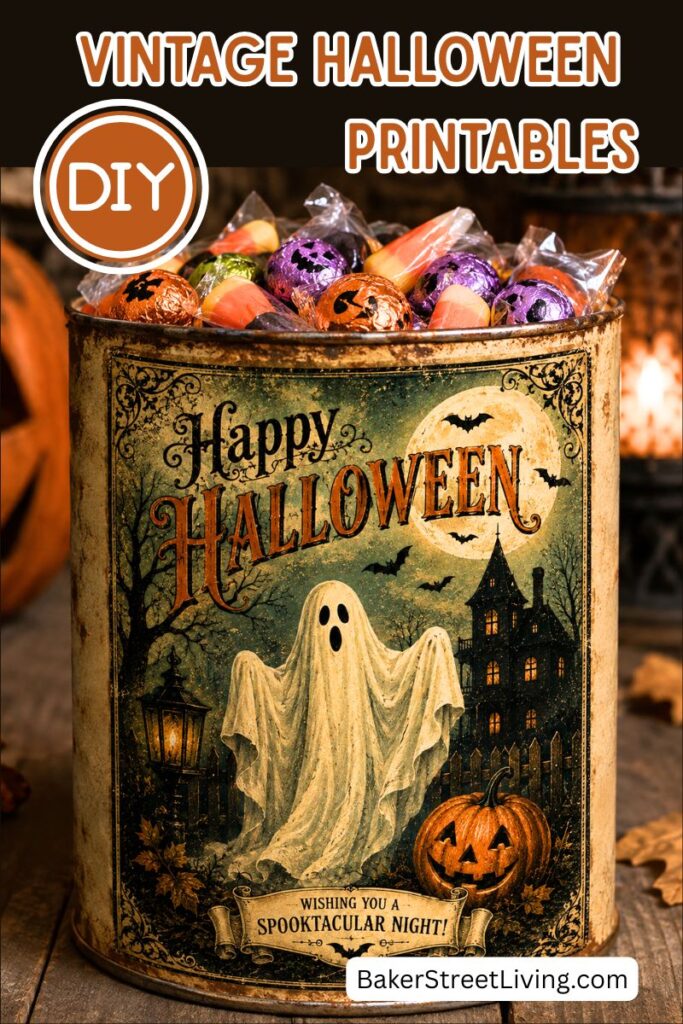 Easy to Use Vintage Halloween Printables