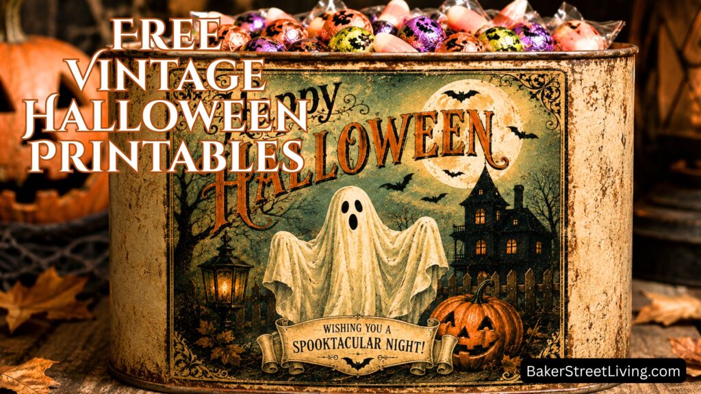 Vintage Halloween Printables