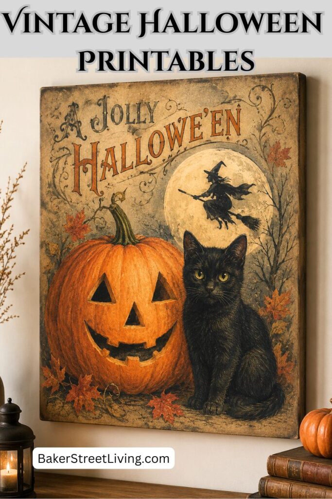 Vintage Halloween Printables