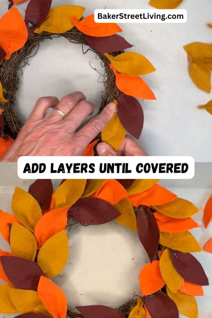 Making a DIY Fall Wreath