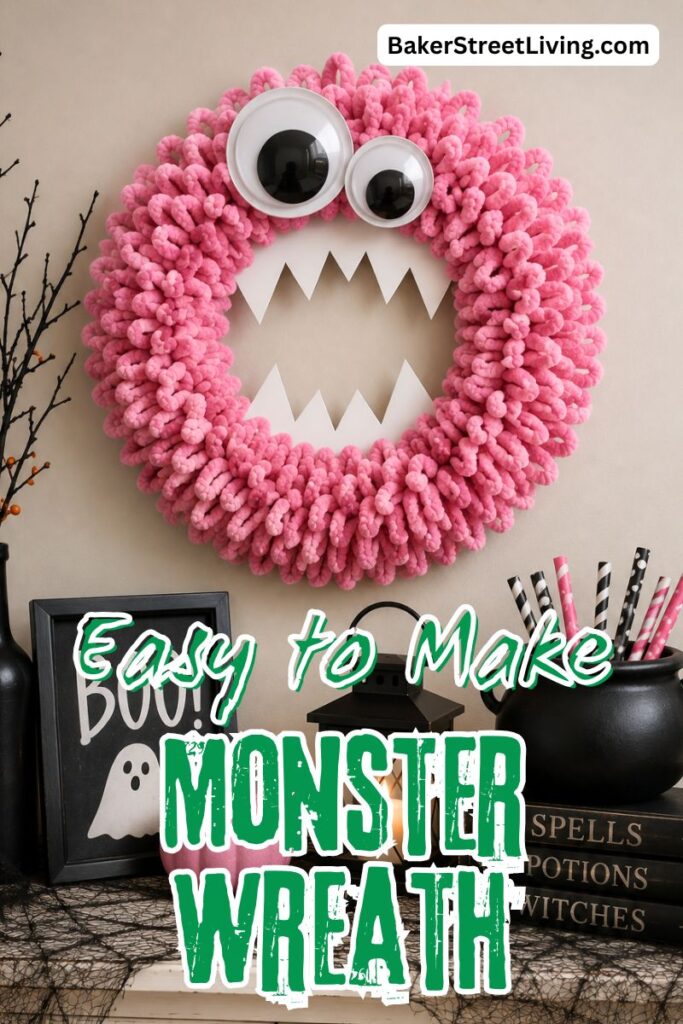 DIY Monster Wreath