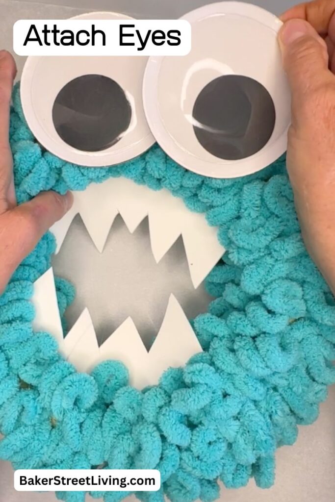 DIY Monster Wreath - 
