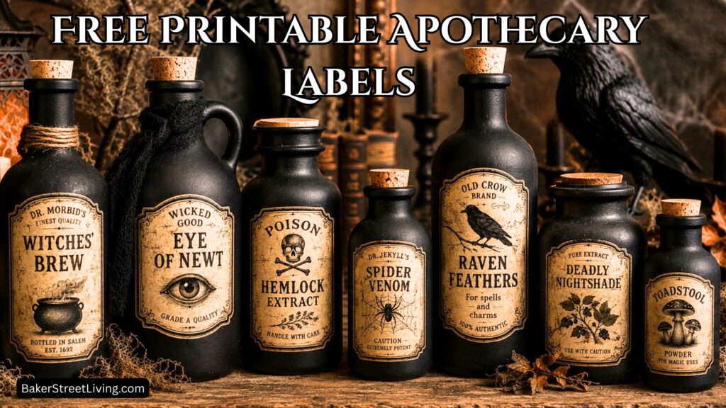 printable apothecary l;abels