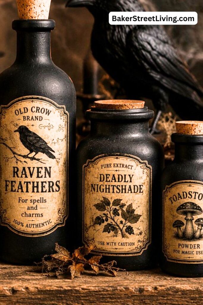 Printable Apothecary labels