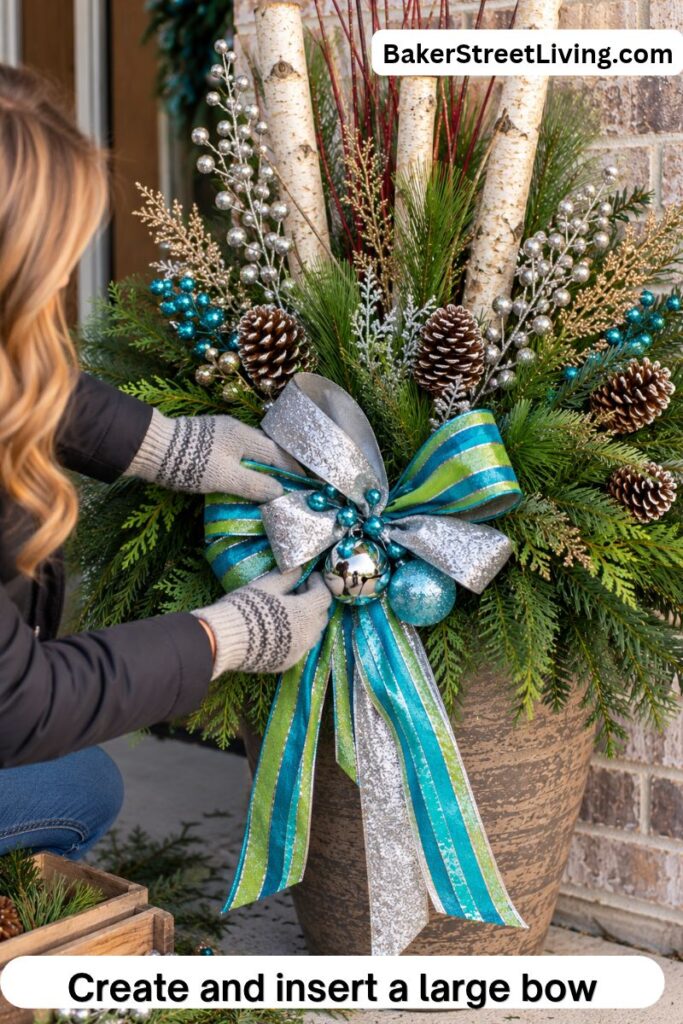 DIY Christmas Planter