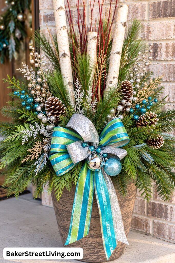 DIY Christmas Planter