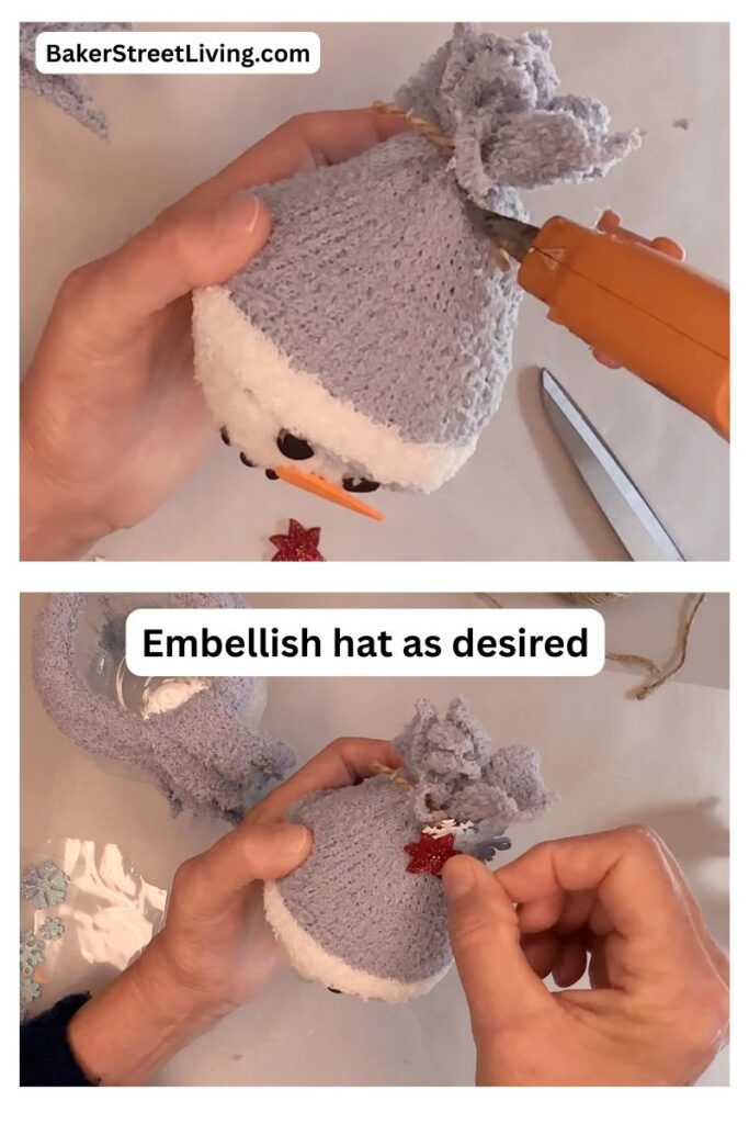 DIY Light Up Snowman