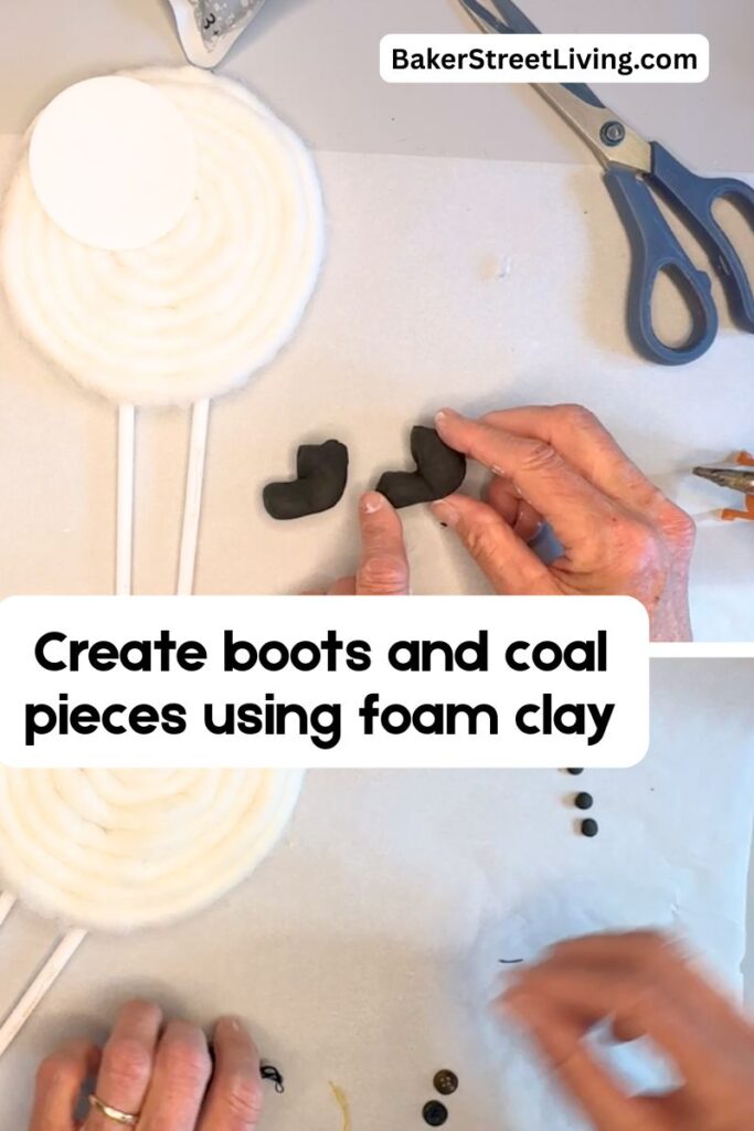 How to Make a DIY Yarn Snowman