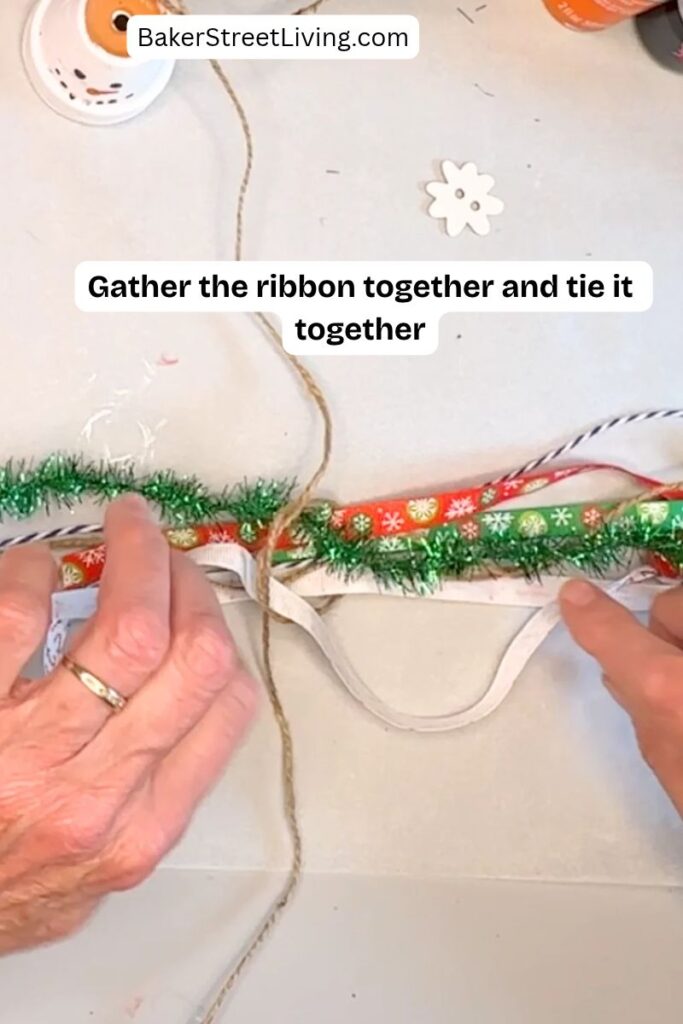 DIY Snowman Tassel